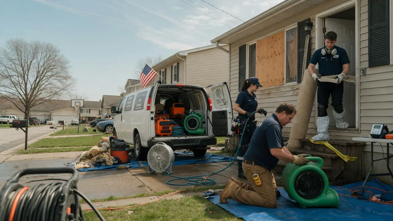 Water Damage Restoration in Ashkum, IL near me